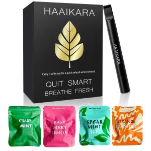 natural herbal air stick – non electric long lasting flavored air diffuser refreshing support smokeless inhaler– 4pack for quit smoking & stress relief